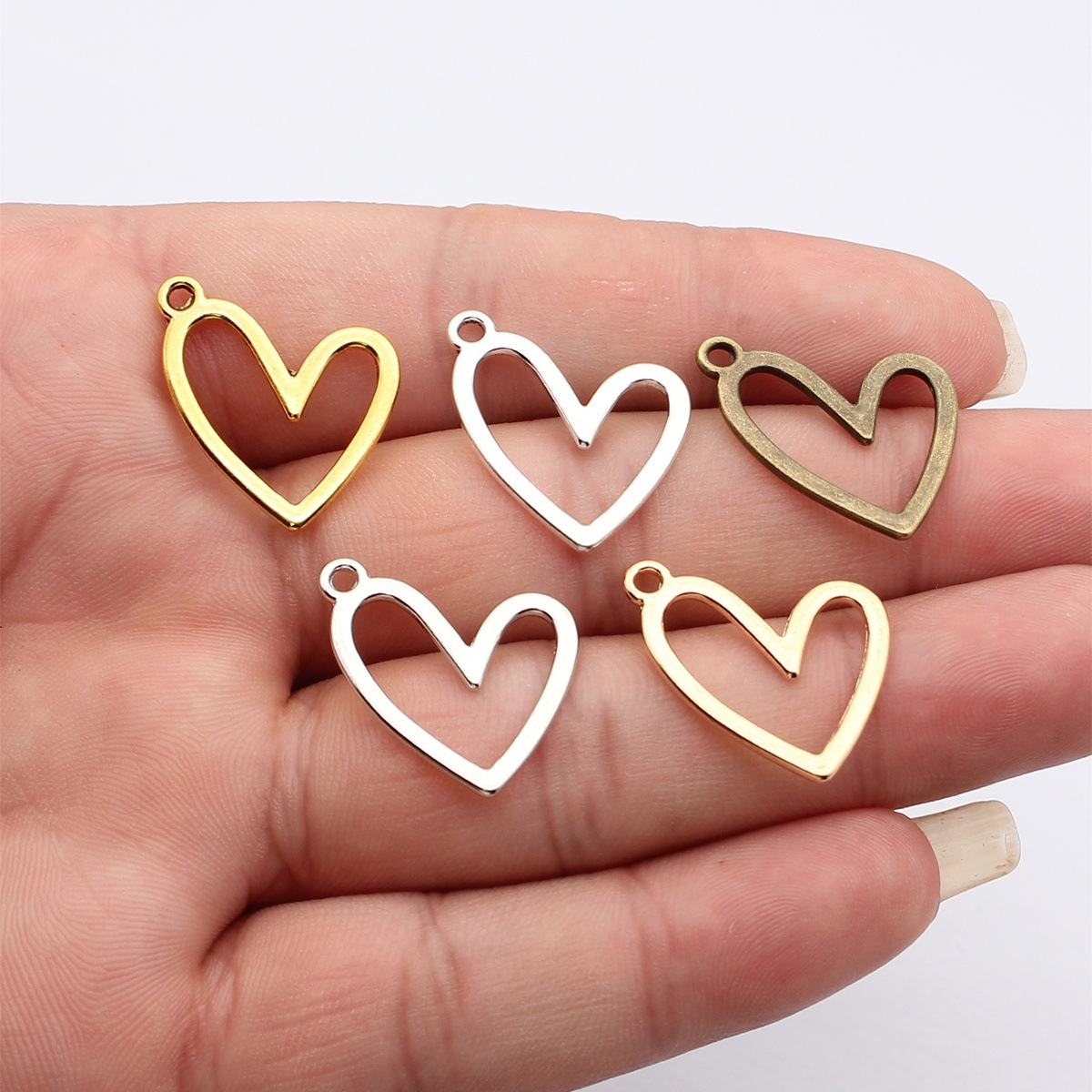 Vintage Fashion Stores - WYSIWYG 20pcs 22x20mm 5 Colors Geometric