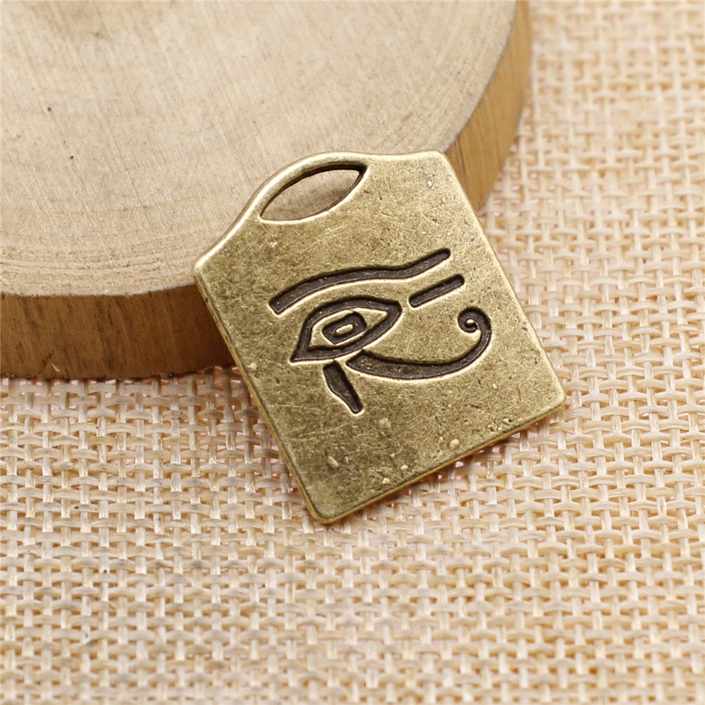 Vintage Fashion Stores - 4pcs 25x21mm(0.98x0.83inch) Antique Bronze Color Ancient
