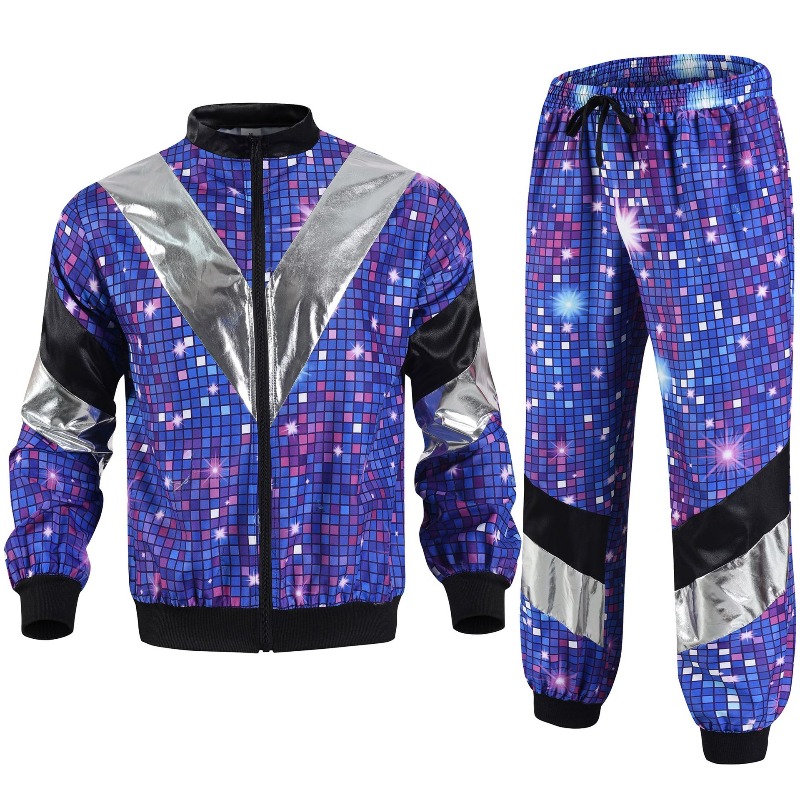 Vintage Windbreaker Nylon - Mens 80s Vintage Hip Hop Tracksuit