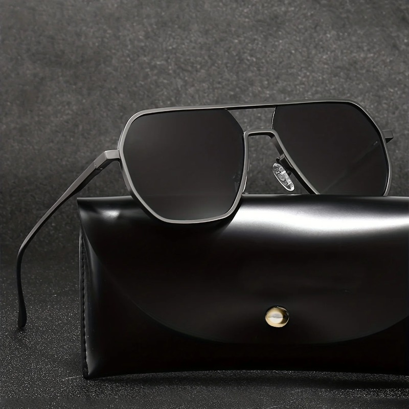 Vintage Fashion And Design - Vintage Polarized Sunglasses Men Fashion Black