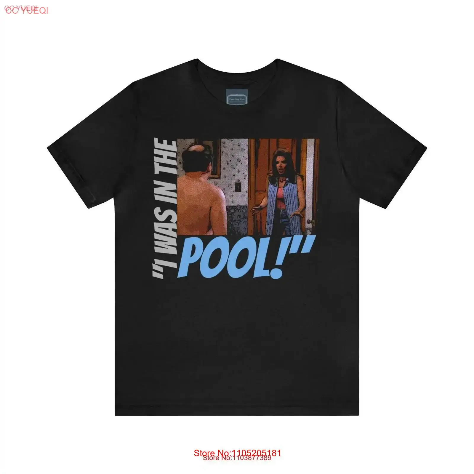 Vintage Fashion Quotes - Jersey T Shirt Seinfeld tv show