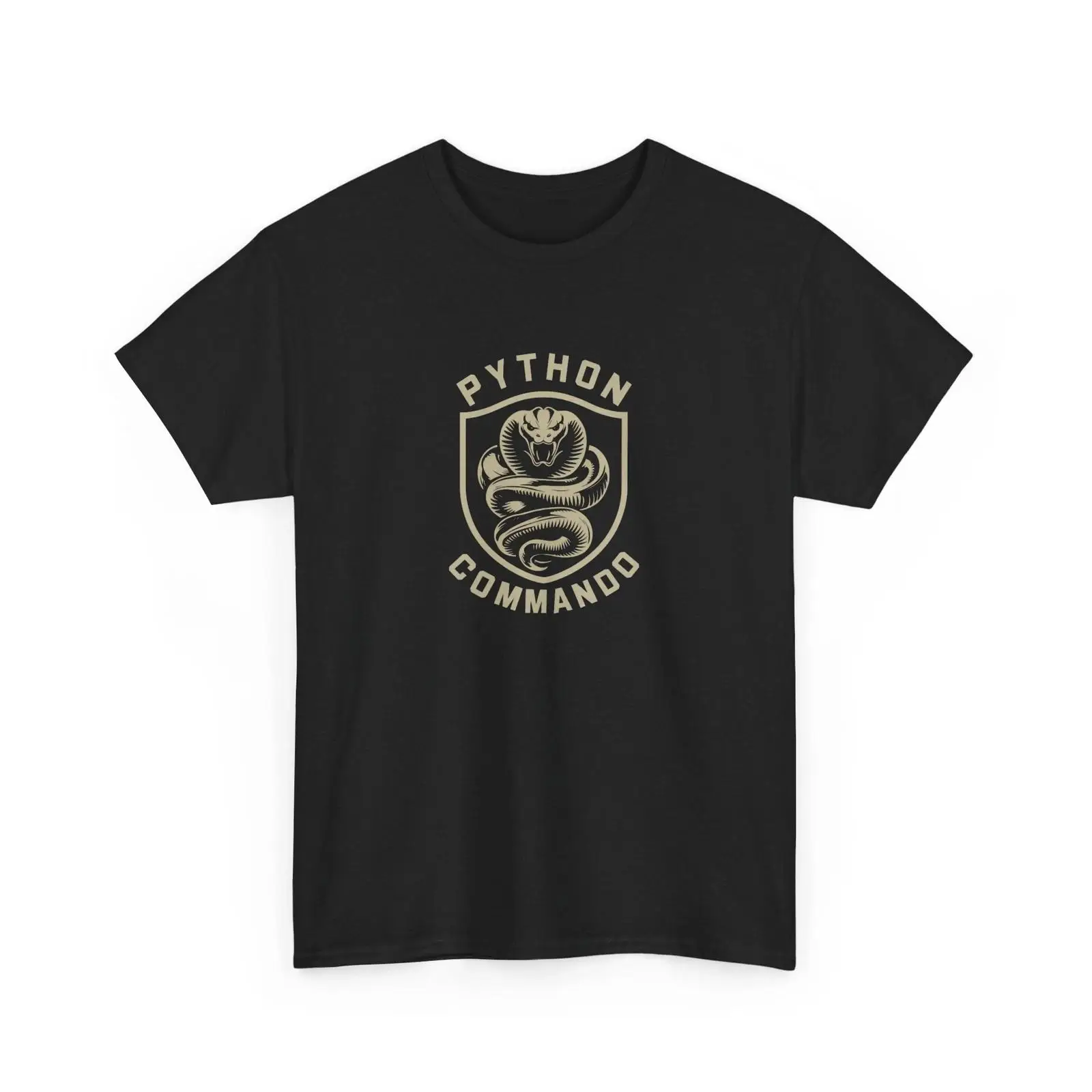Vintage Fashion Expert - PYTHON COMMANDO Heavy Cotton T Shirt