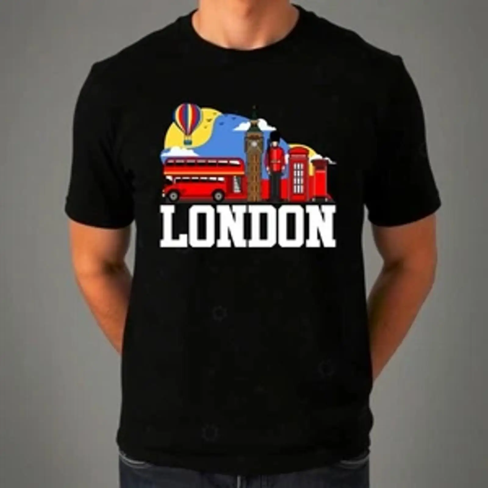 Vintage Fashion London - London England T Shirt Union Jack