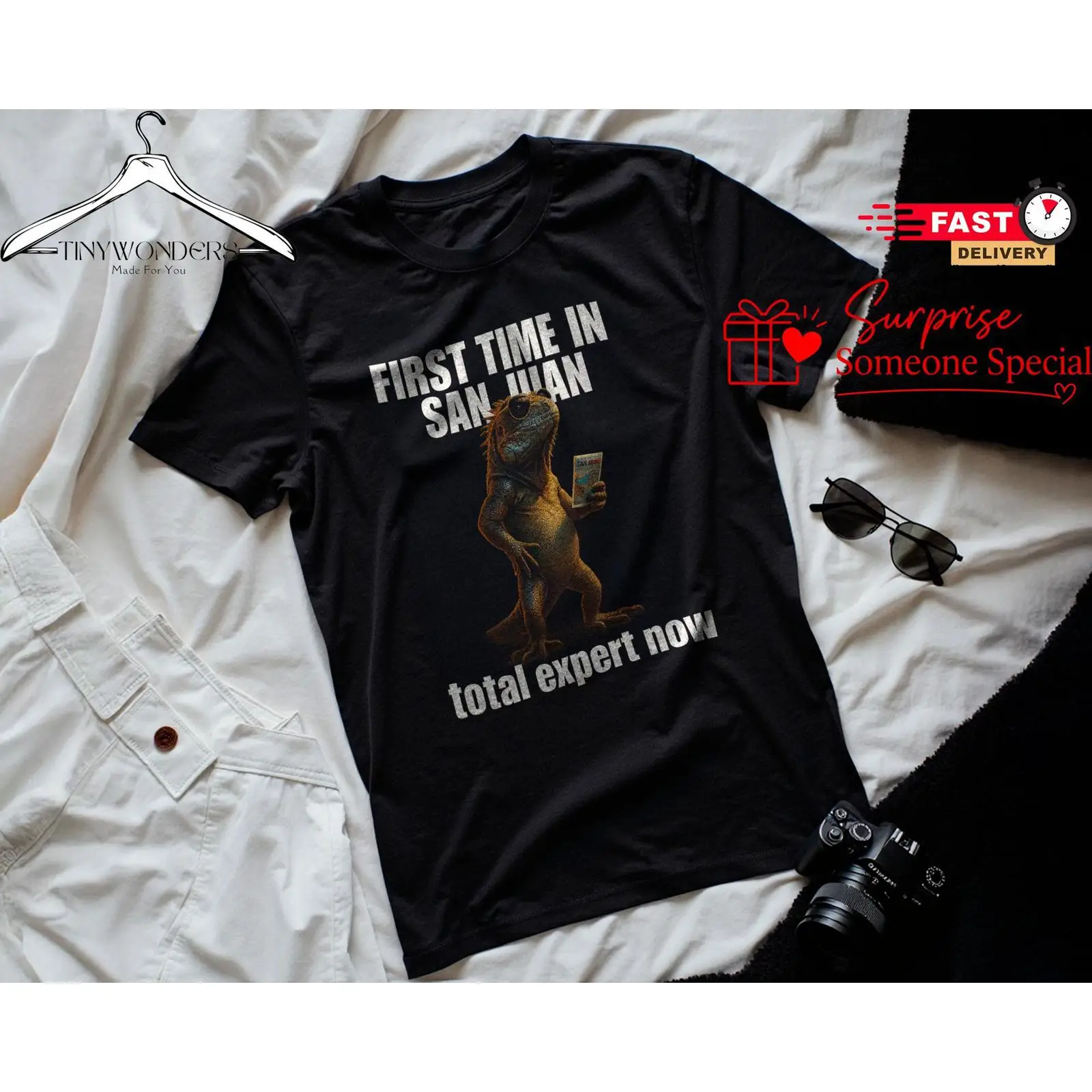 Vintage Fashion Expert - First Time In San Juan Iguana