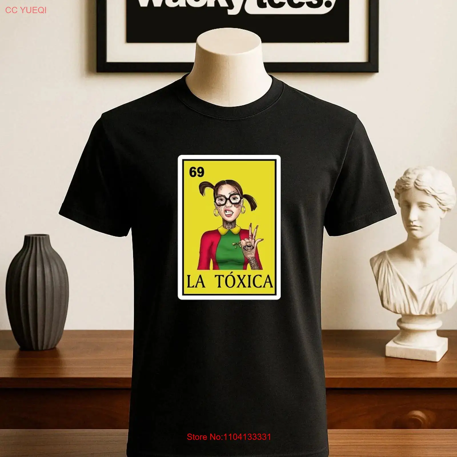 Vintage Fashion La - La Toxica Chilindrina Loteria Mexican Bingo