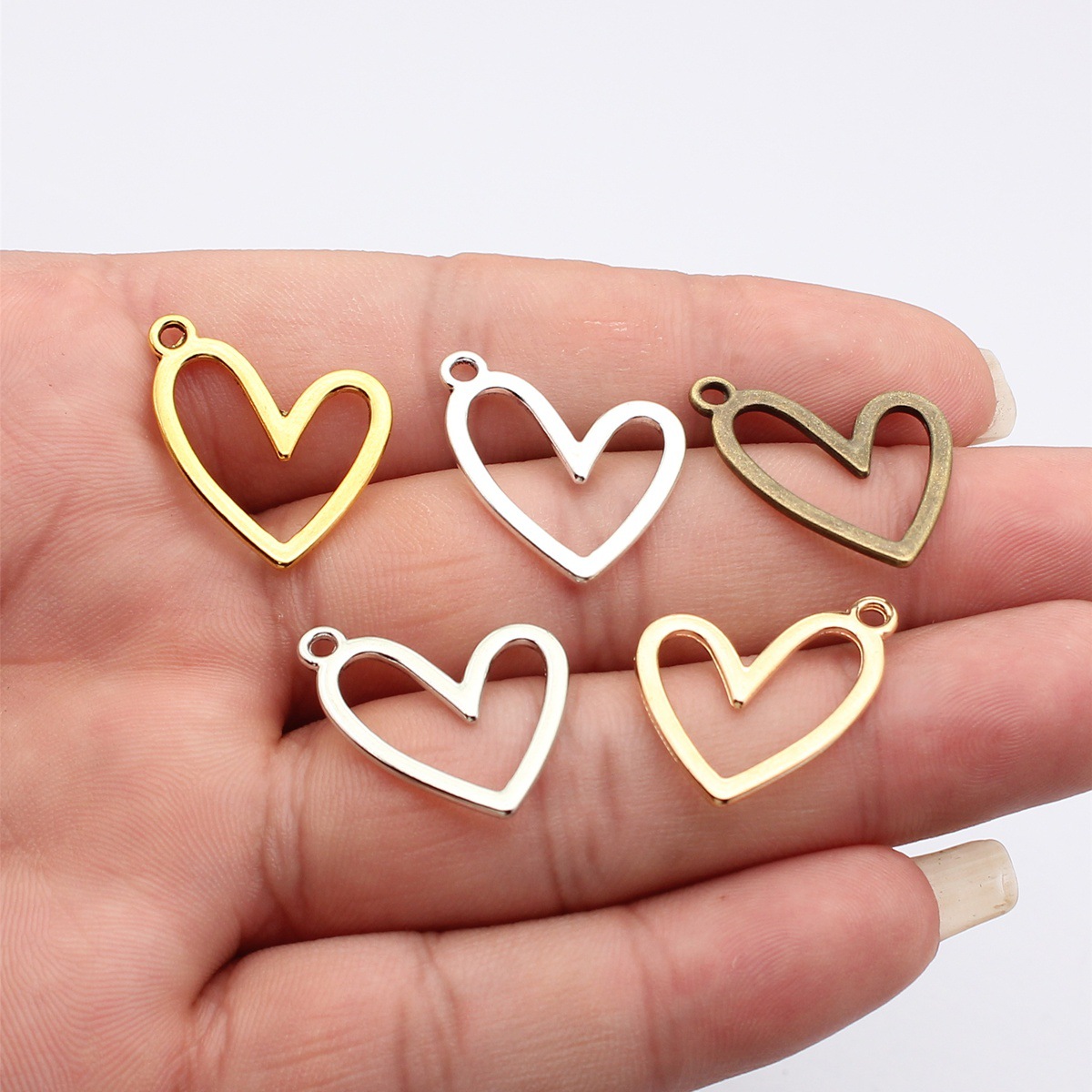 WYSIWYG 20pcs 22x20mm 5 Colors - Vintage Fashion Stores recension och pris