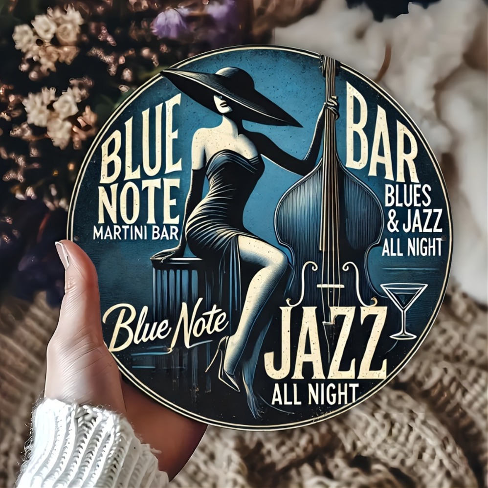 Blue Note Jazz Martini Bar Vin - Vintage Fashion Plates recension och pris
