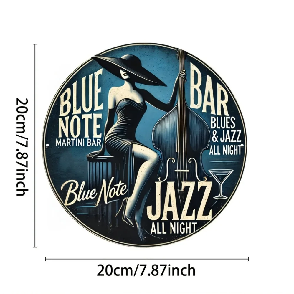 Blue Note Jazz Martini Bar Vin - Vintage Fashion Plates recension och pris