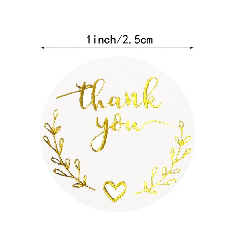100-500pcs Gold Thank You Stic - Vintage Fashion Magazines recension och pris