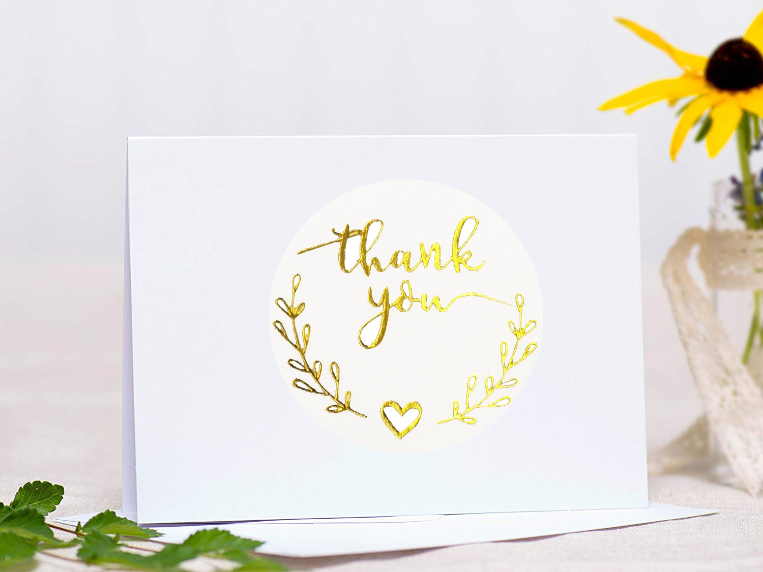 100-500pcs Gold Thank You Stic - Vintage Fashion Magazines recension och pris