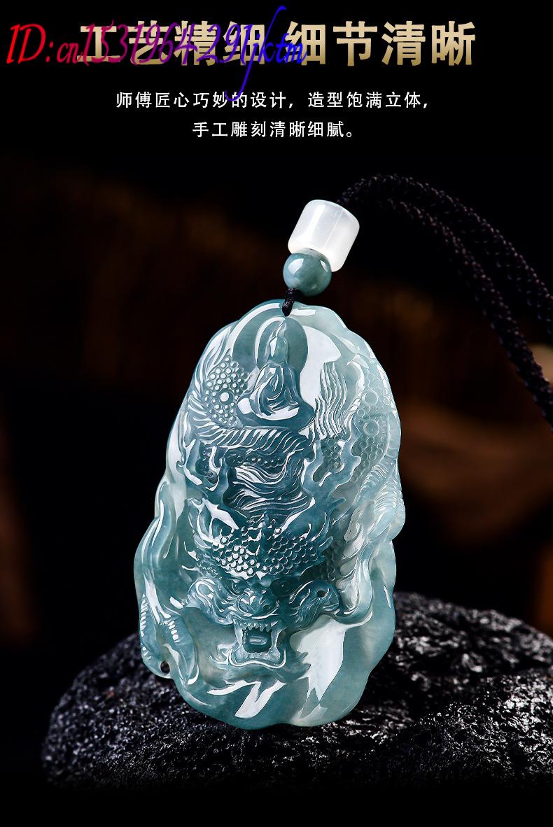 Natural Burmese Jadeite Dragon - Vintage Fashion And Design recension och pris
