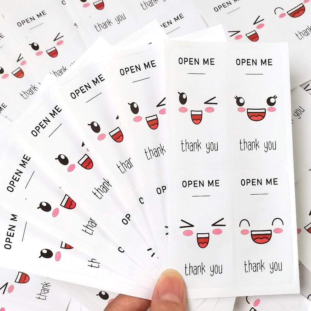 40-100pcs Cute OPEN ME STICKER - Vintage Fashion Magazines recension och pris