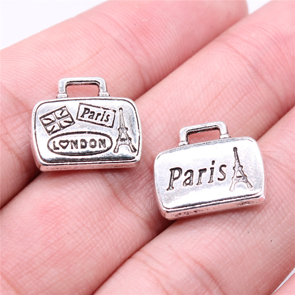 10pcs 16x14mm(0.63x0.55inch) A - Vintage Fashion London recension och pris
