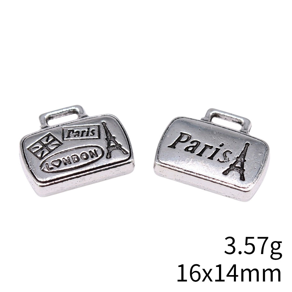 10pcs 16x14mm(0.63x0.55inch) A - Vintage Fashion London recension och pris