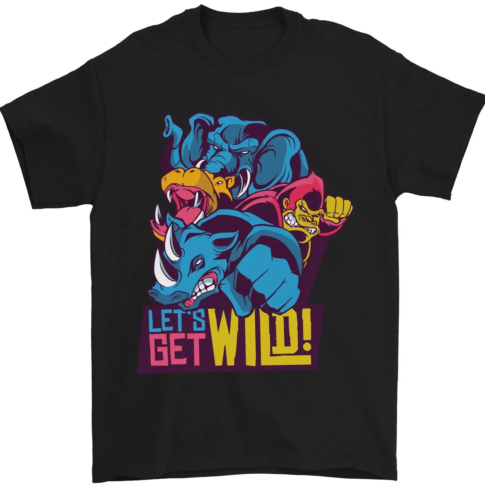 Lets Get Wild Rhino Gorilla El - Vintage Fashion Herren recension och pris