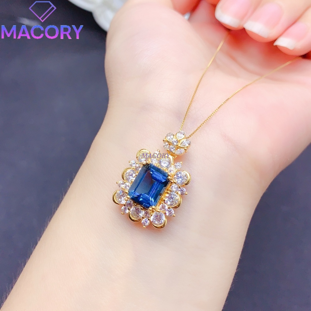 Natural London Blue Topaz Pend - Vintage Fashion London recension och pris