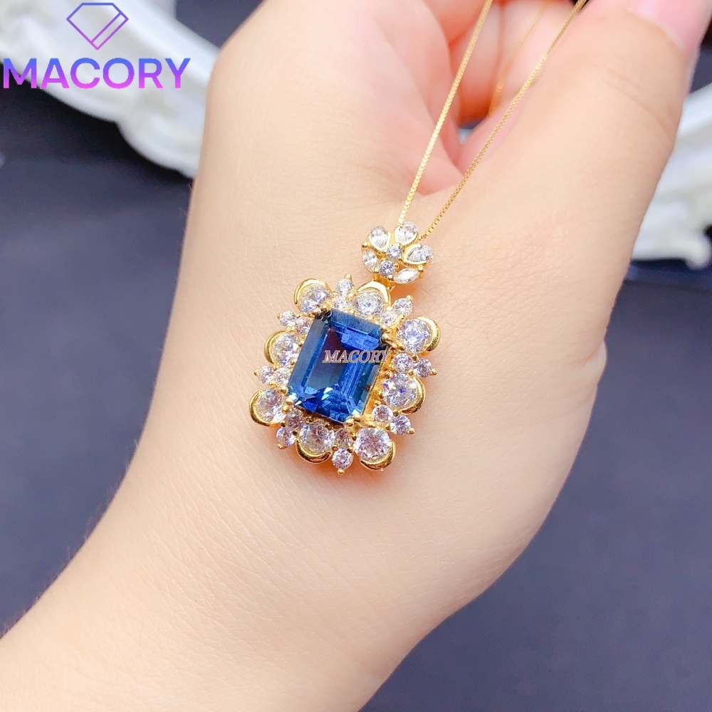 Natural London Blue Topaz Pend - Vintage Fashion London recension och pris