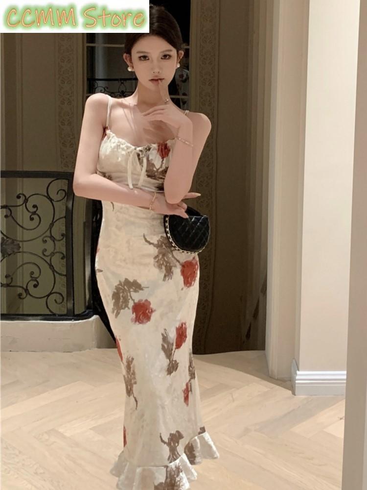 New Summer Fashion Print Spagh - Vintage Fashion Runway recension och pris