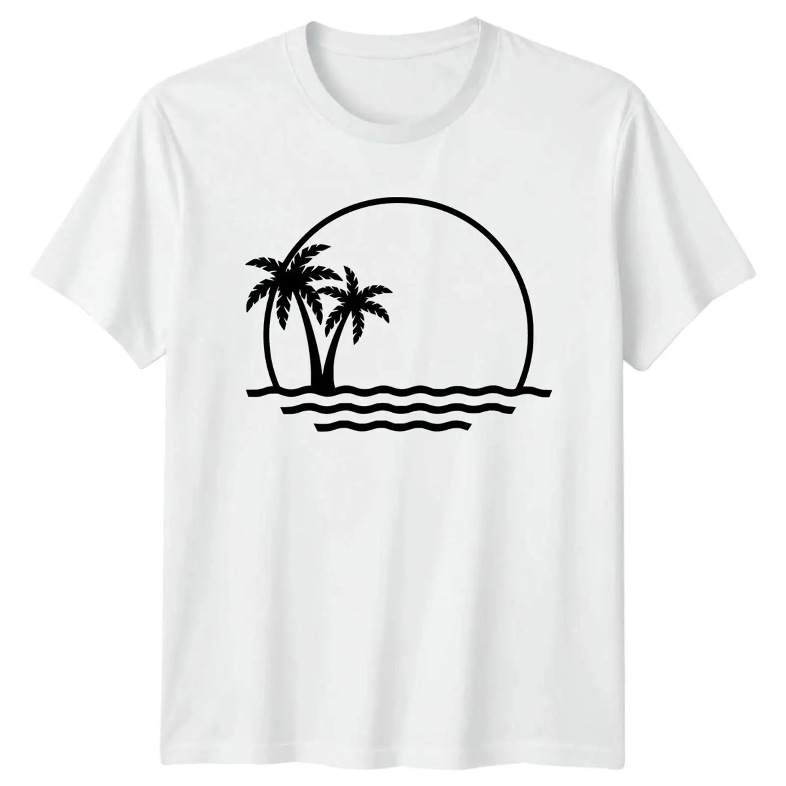 Tropical Beach Travel Palm Tre - Vintage Fashion Herren recension och pris
