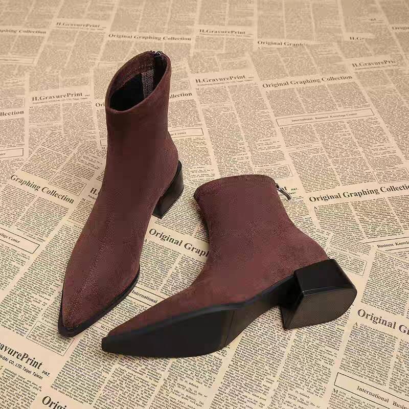 New Low Heel Women Mordern Ank - Vintage Fashion Rome recension och pris
