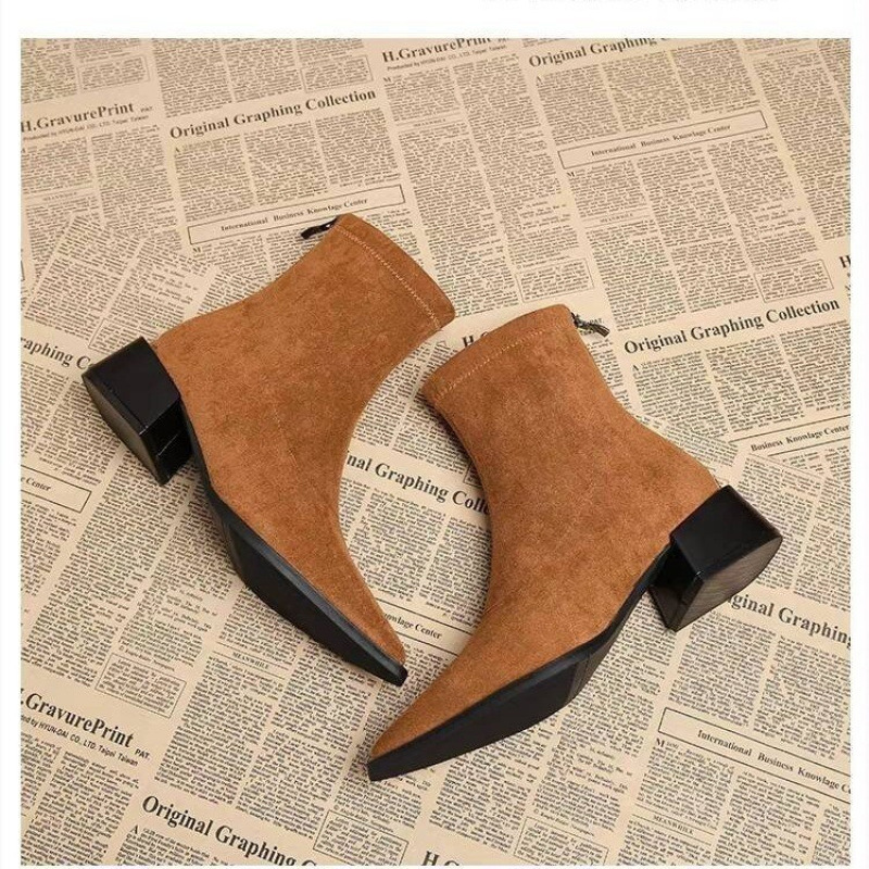 New Low Heel Women Mordern Ank - Vintage Fashion Rome recension och pris