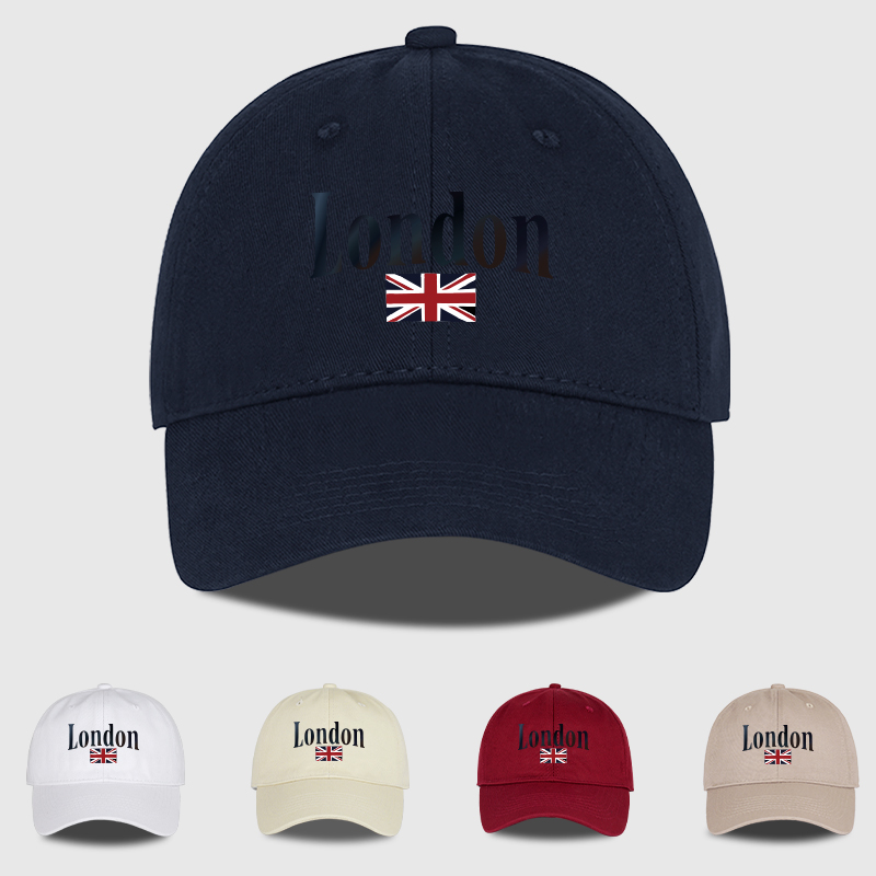 London Union Jack Print Baseba - Vintage Fashion London recension och pris
