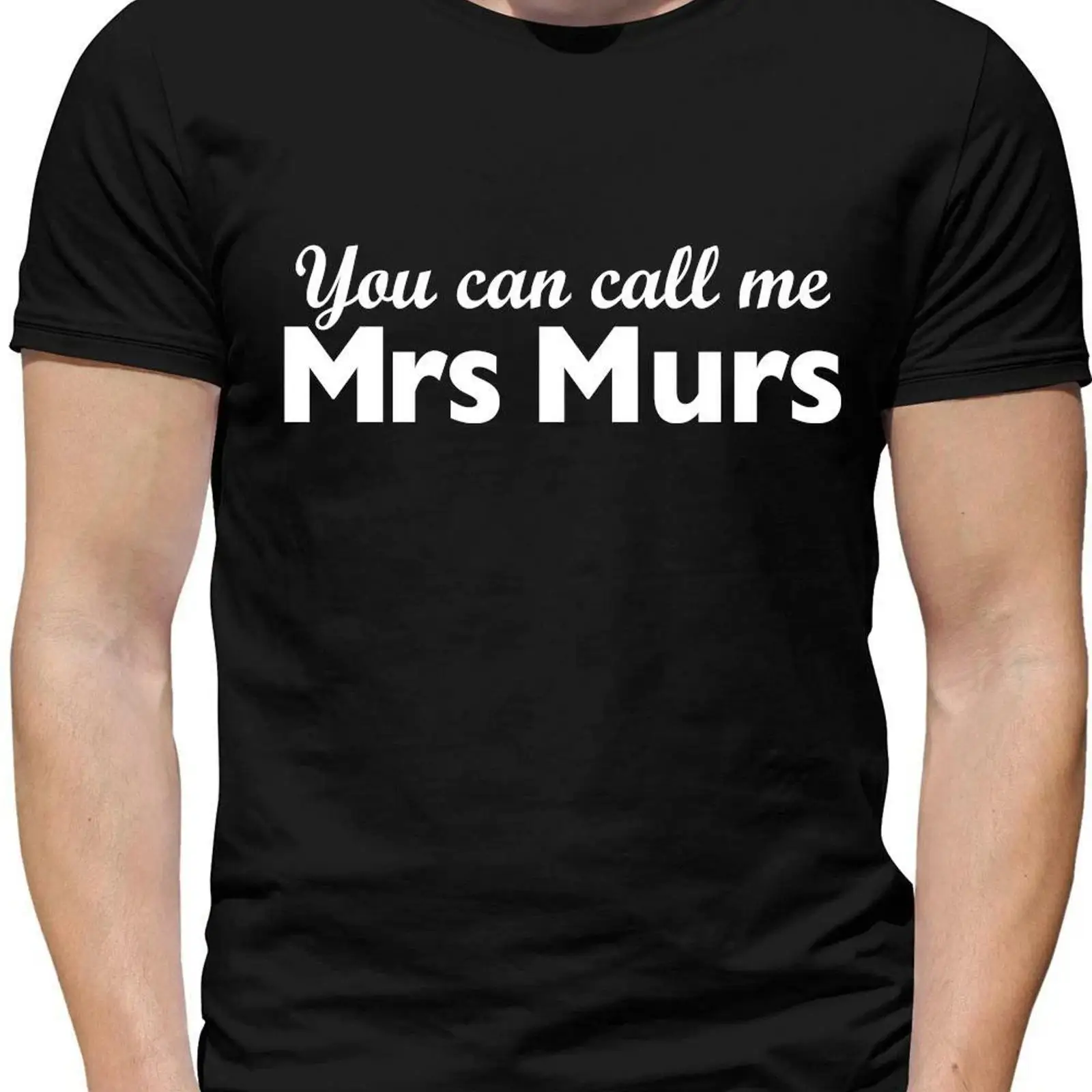 Call Me Mrs Murs Herren T Shir - Vintage Fashion Herren recension och pris