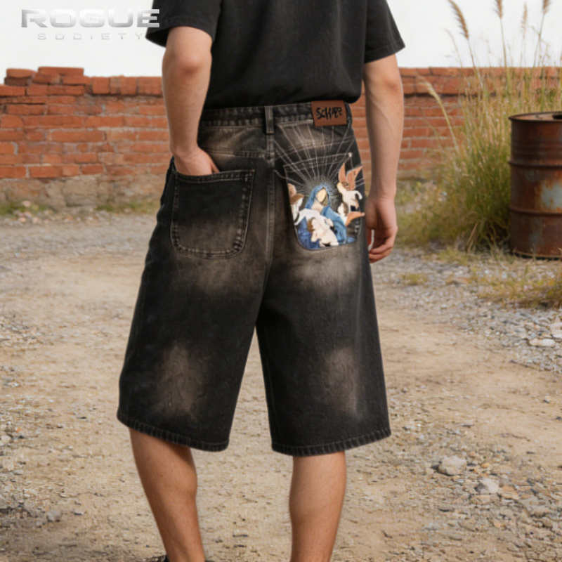Summer Luxury Harajuku Jeans B - Vintage Fashion Jeans recension och pris