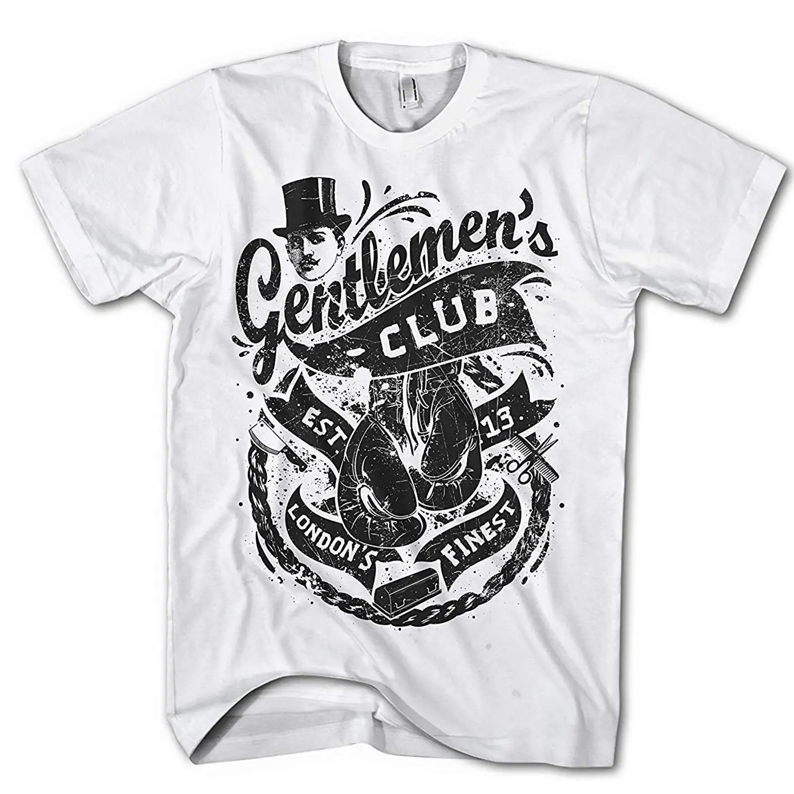 Men's T Shirt Gentleman Boxing - Vintage Fashion London recension och pris