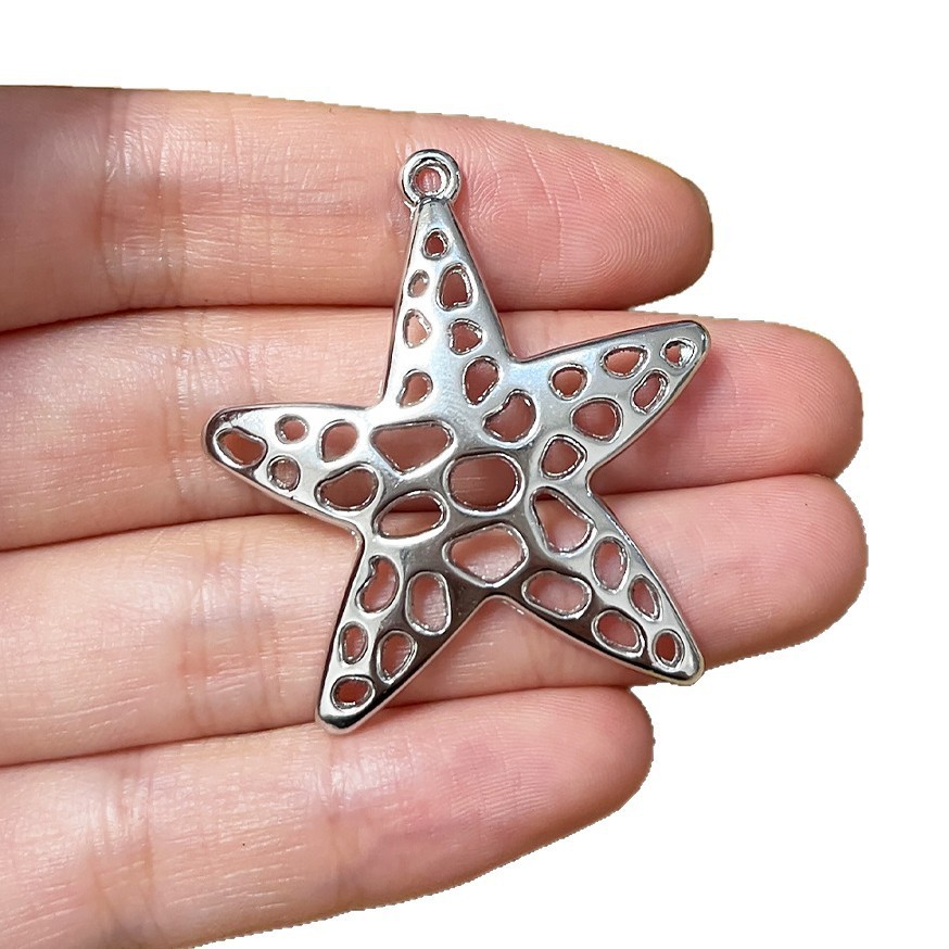 4Pcs Silvery Starfish Sea Star - Vintage Fashion Stores recension och pris
