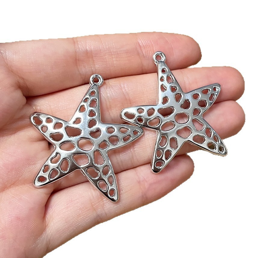 4Pcs Silvery Starfish Sea Star - Vintage Fashion Stores recension och pris