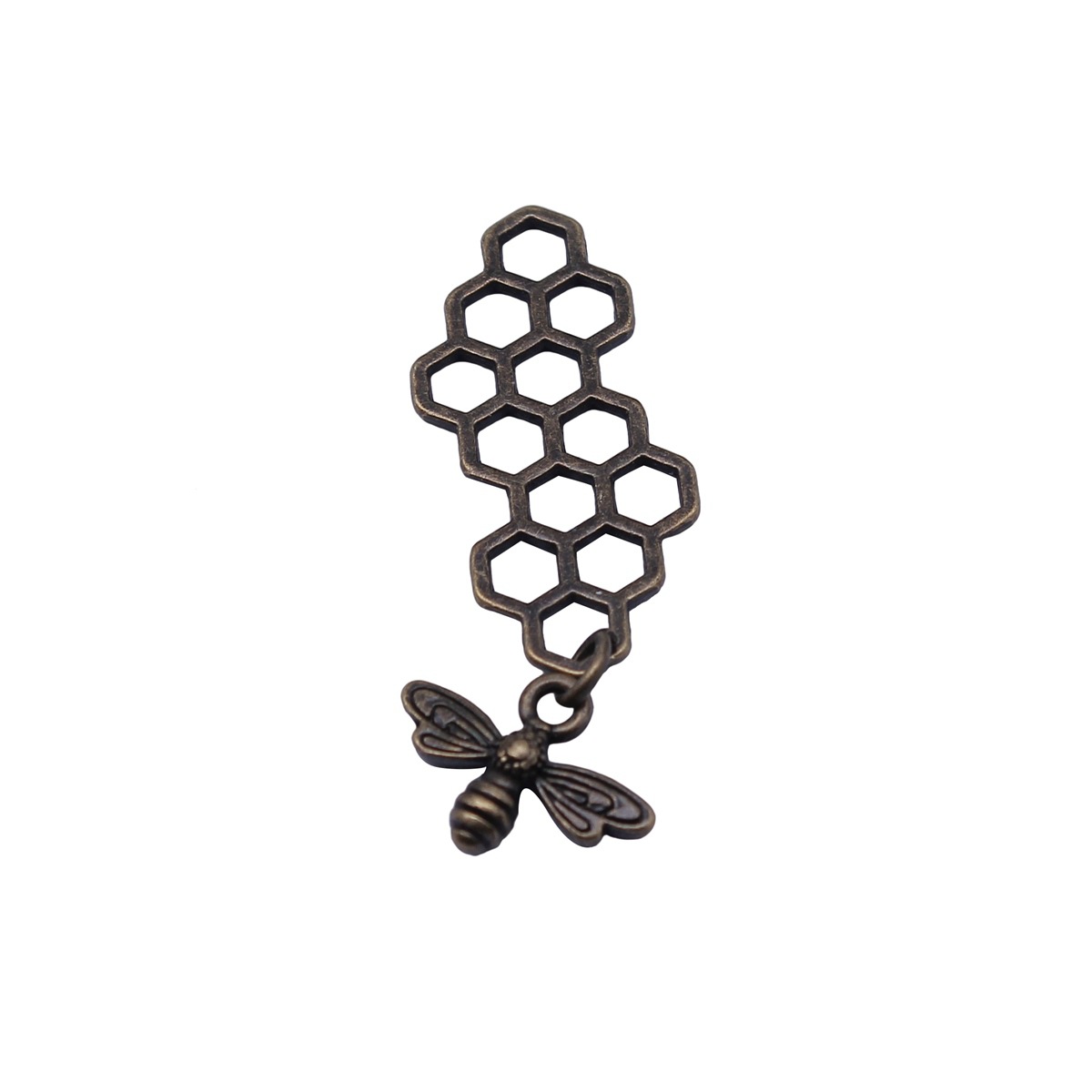 Queen Bee Charm Insect Pendant - Vintage Fashion Stores recension och pris