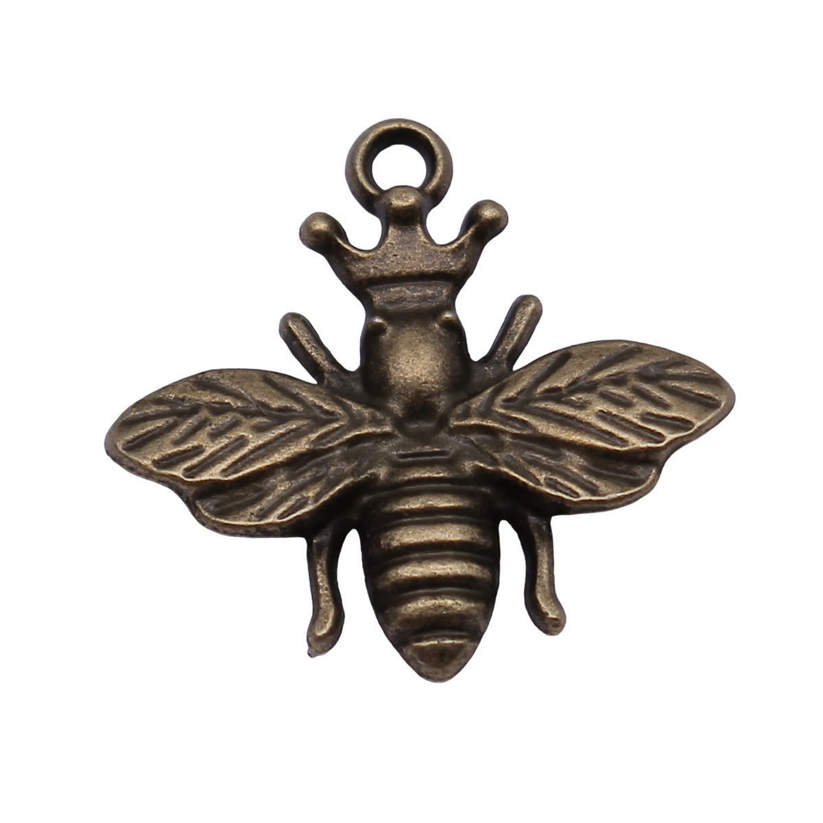Queen Bee Charm Insect Pendant - Vintage Fashion Stores recension och pris