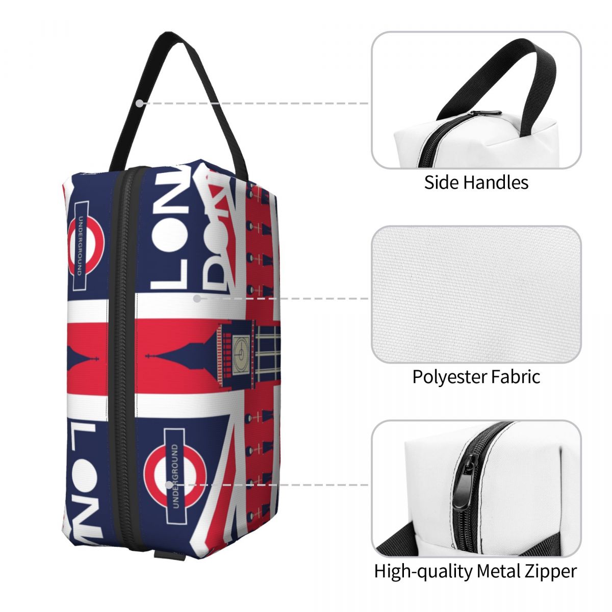Custom Vintage British Flag Wi - Vintage Fashion London recension och pris