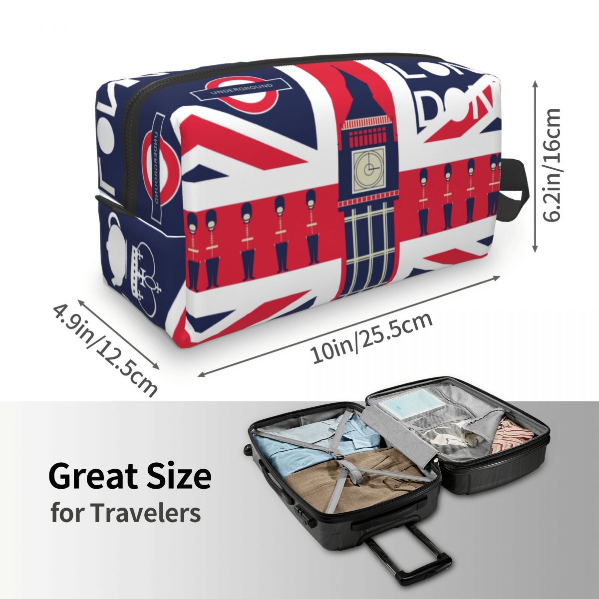 Custom Vintage British Flag Wi - Vintage Fashion London recension och pris