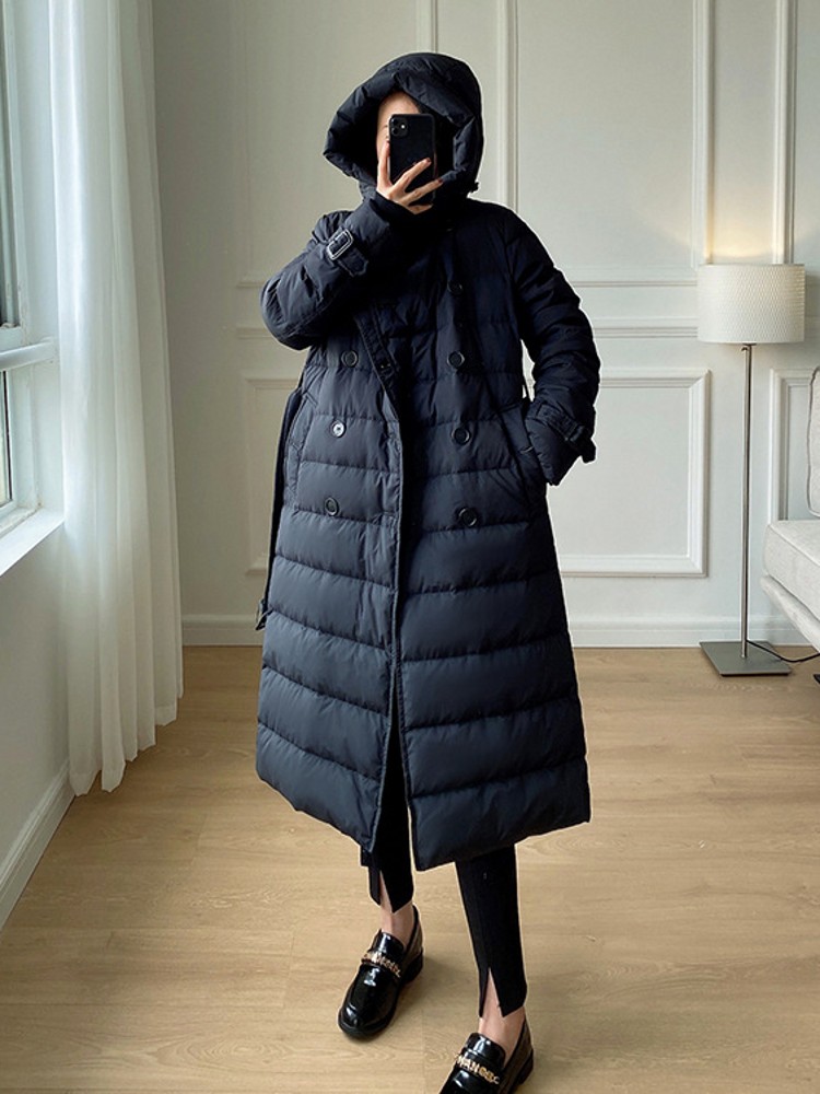 Women Winter Windbreaker Long  - Vintage Windbreaker Nylon recension och pris