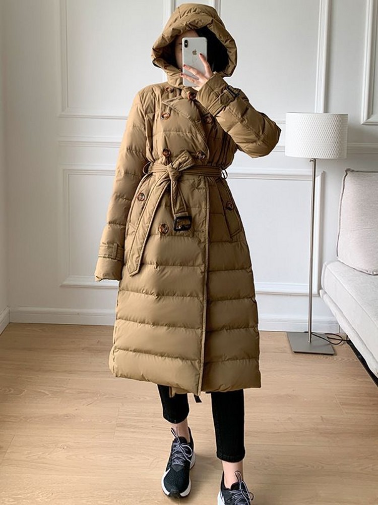 Women Winter Windbreaker Long  - Vintage Windbreaker Nylon recension och pris