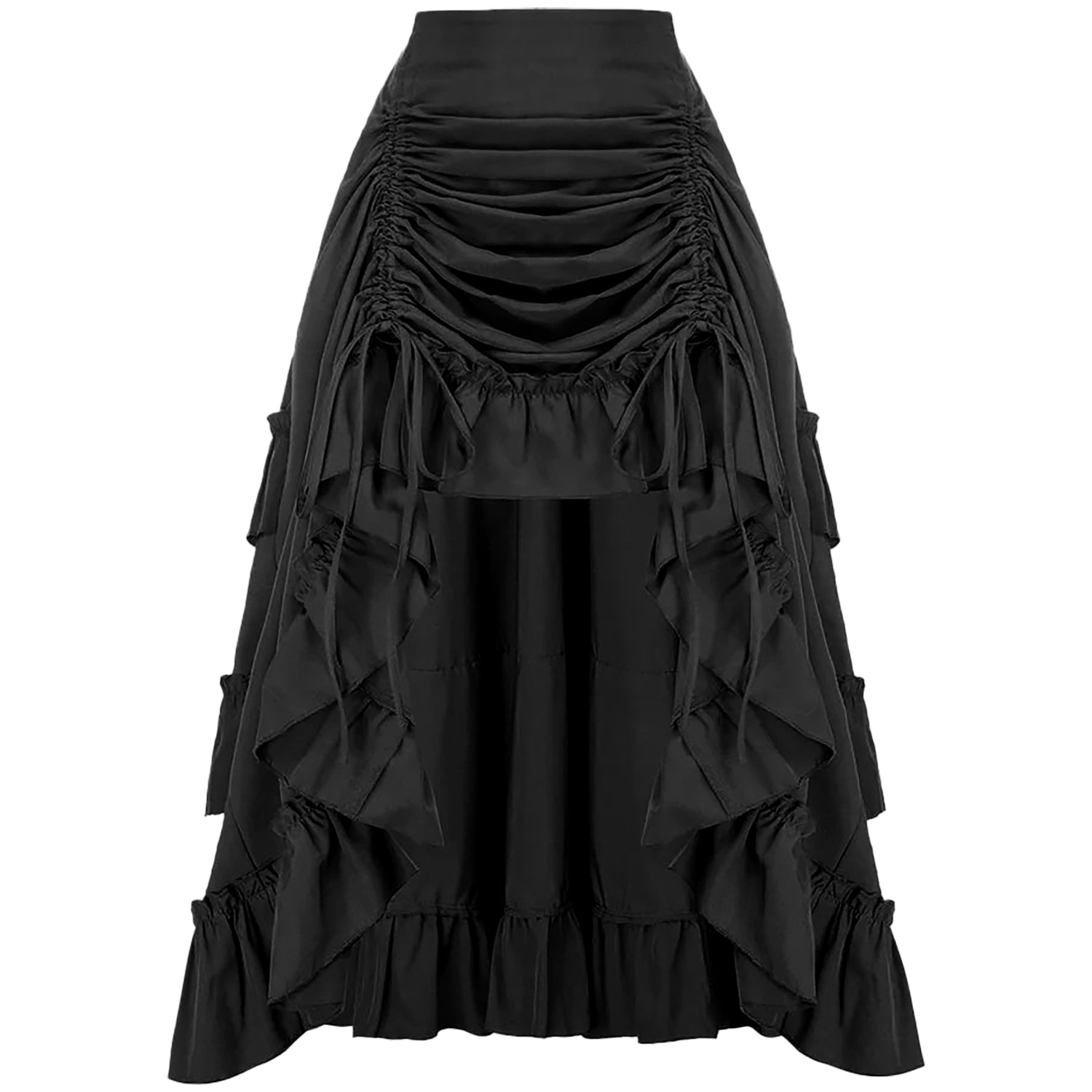Ruffled High Waisted Long Vict - Vintage Fashion Stores recension och pris