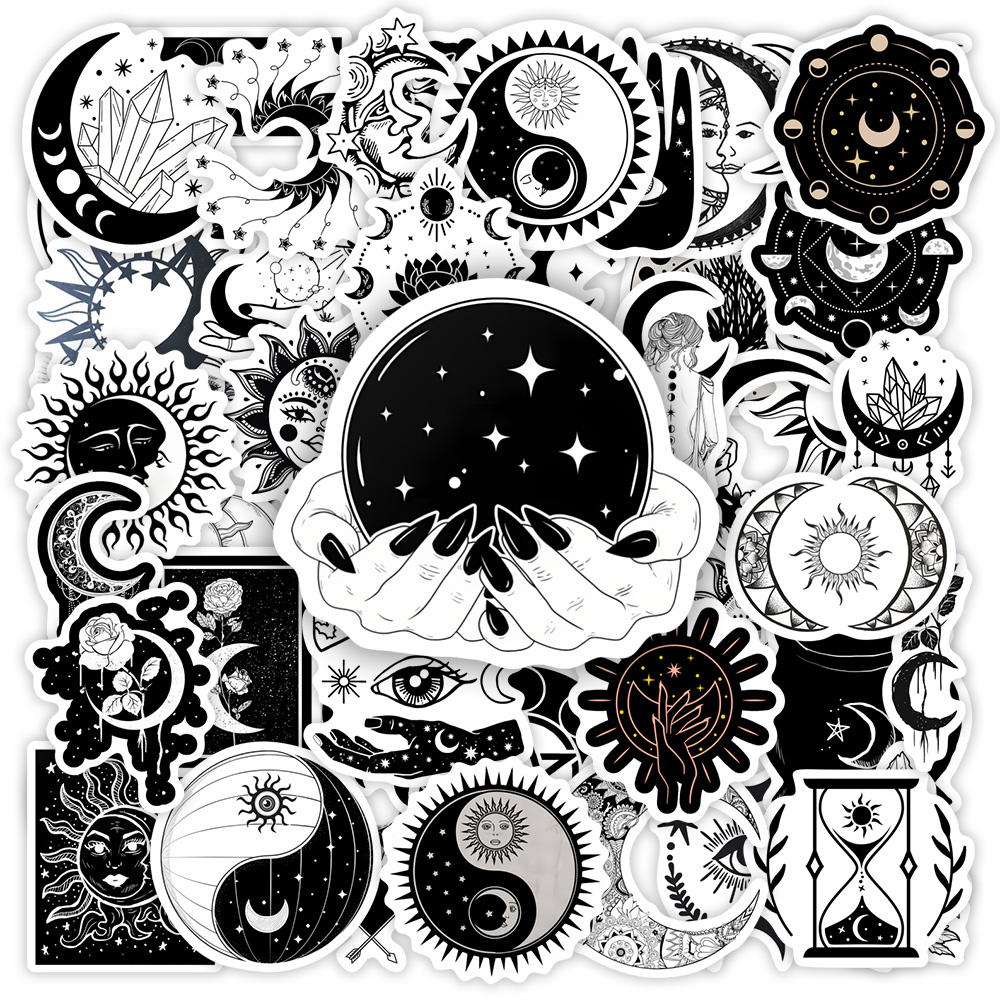 Cool Gothic Moon Aesthetic Sti - Vintage Fashion Magazines recension och pris