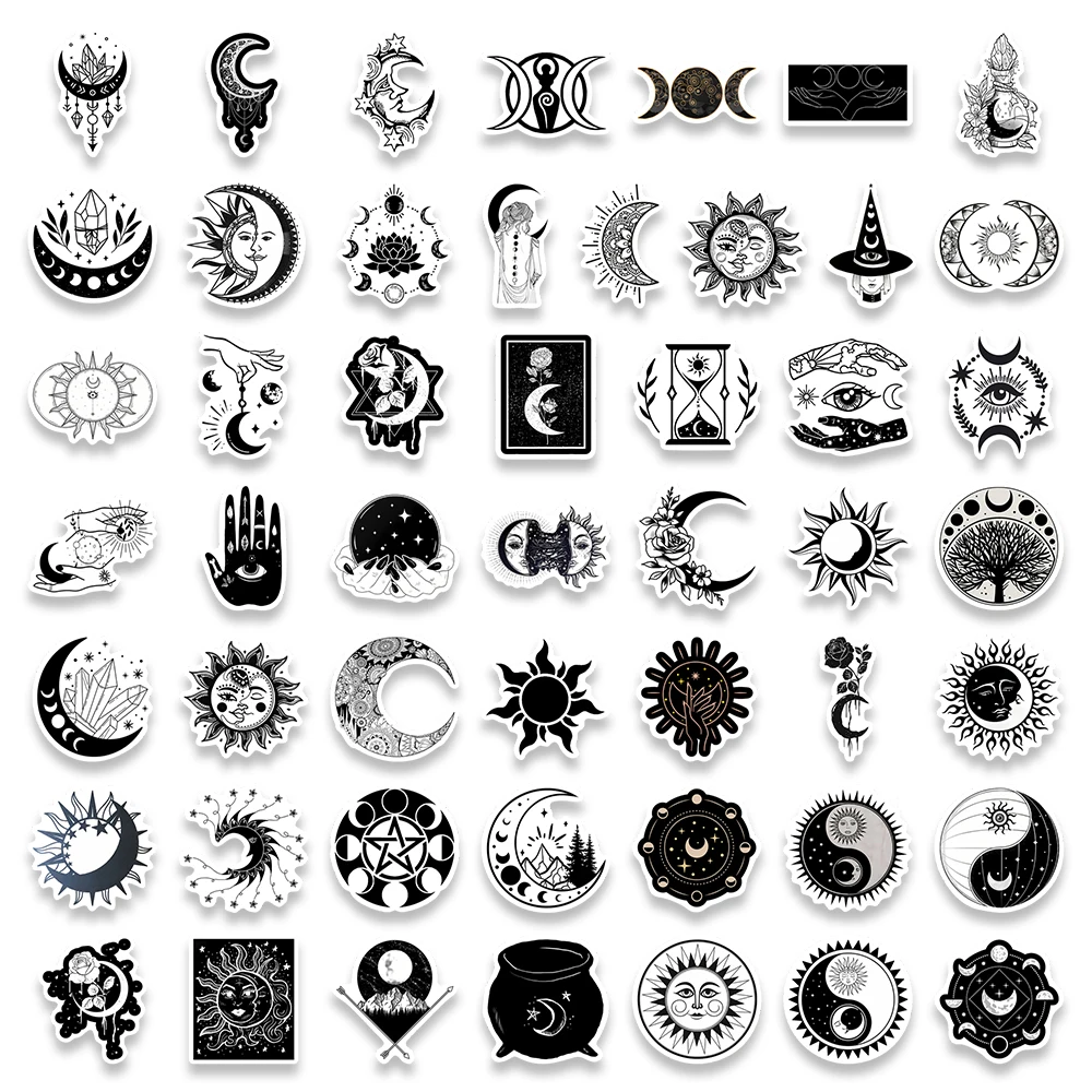 Cool Gothic Moon Aesthetic Sti - Vintage Fashion Magazines recension och pris