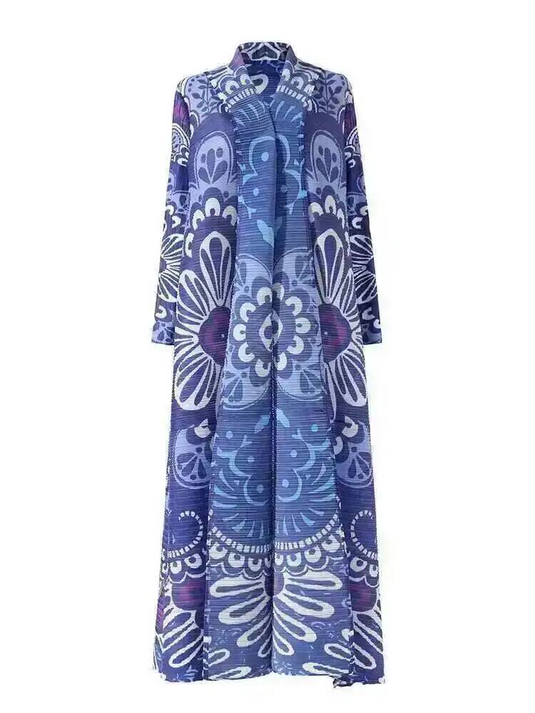 Cardigan Printed Pleated For W - Vintage Windbreaker Nylon recension och pris