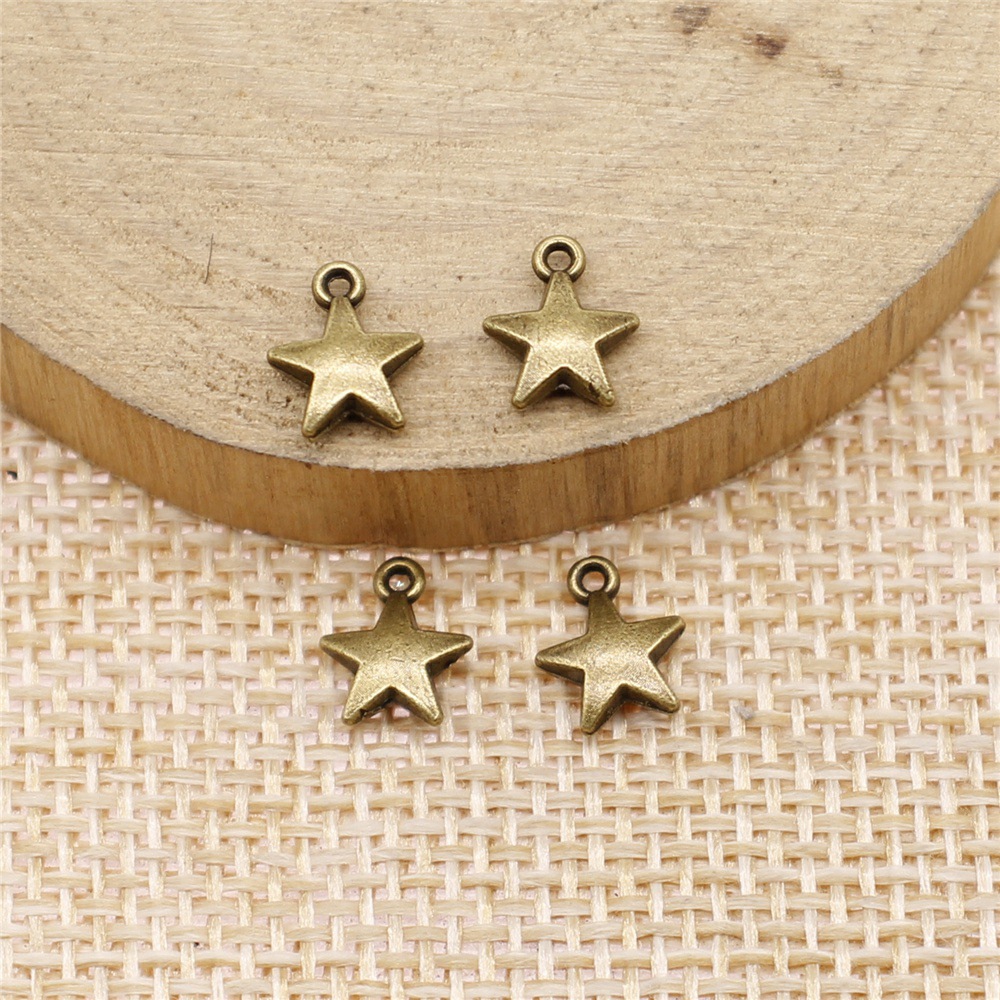 40pcs 8.6x7.1mm 2 Colors Antiq - Vintage Fashion Stores recension och pris