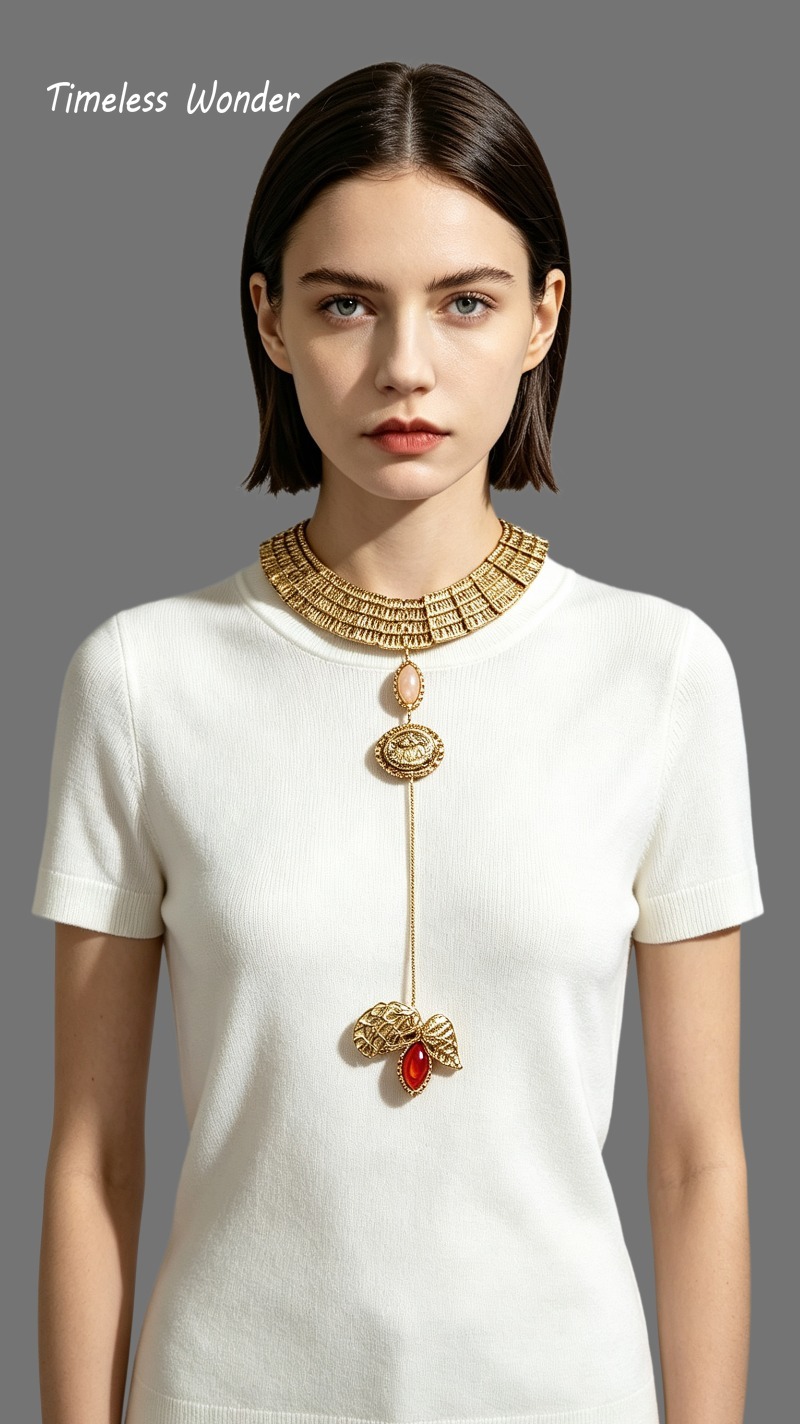 Timeless Wonder Fancy Geo Glas - Vintage Fashion Runway recension och pris