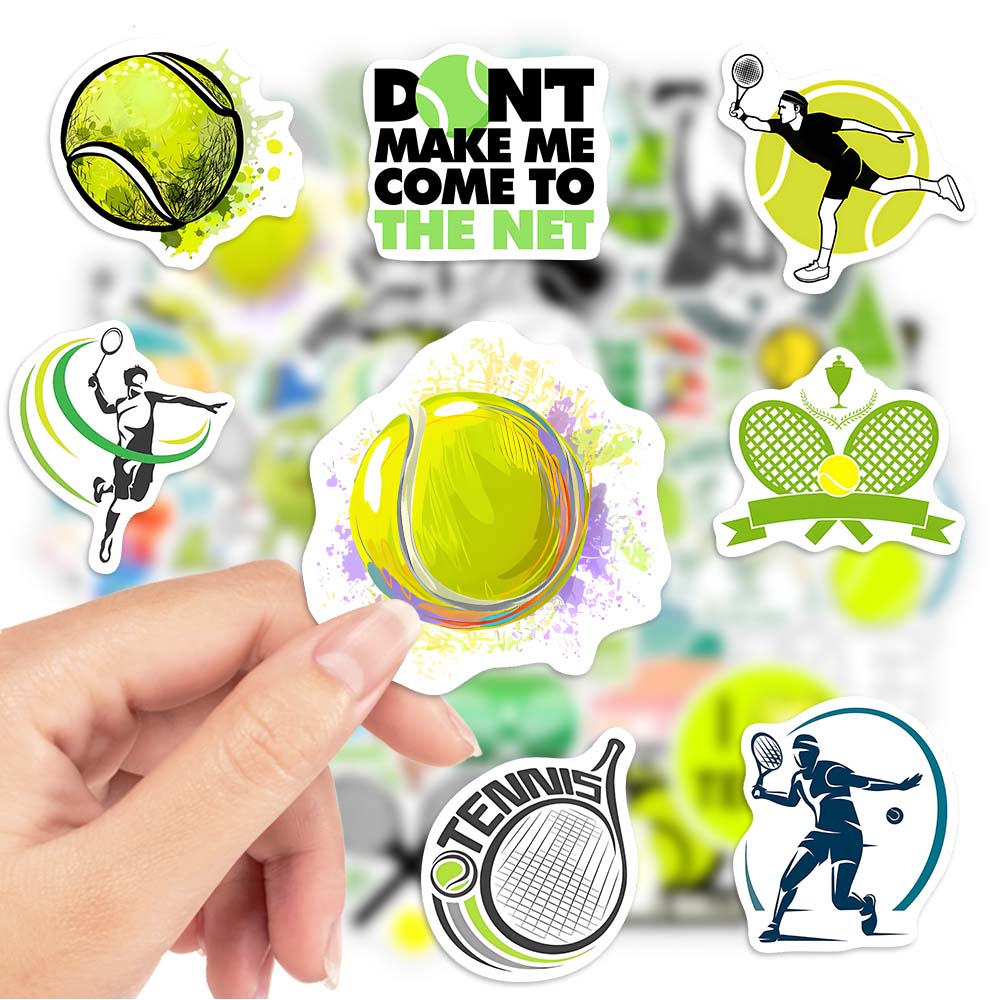 Tennis Theme Lovers Sticekrs D - Vintage Fashion Magazines recension och pris