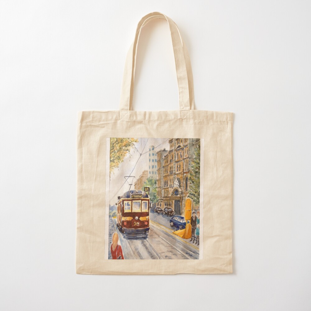 Vintage Tram, Melbourne Tote B - Vintage Fashion Melbourne recension och pris